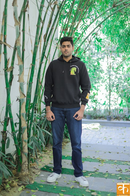 Yellow Horse Hoodie – Leap of faith | Galloping towards leap of faith