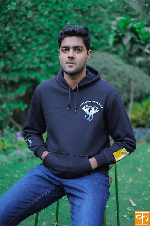 Elephant Hoodie – Stepping Into My Power Edition | I Believe in My Power