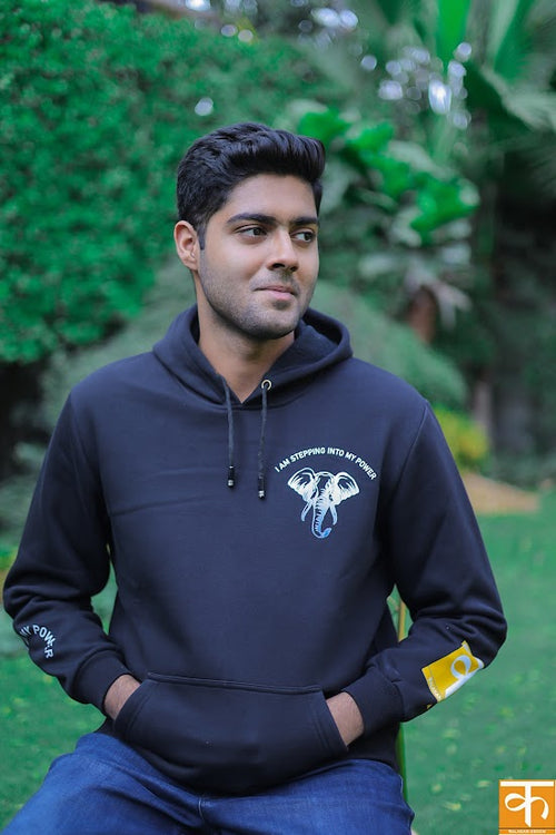 Elephant Hoodie – Stepping Into My Power Edition | I Believe in My Power