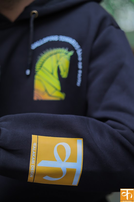 Yellow Horse Hoodie – Leap of faith | Galloping towards leap of faith