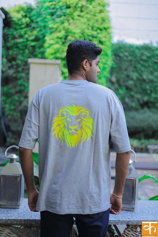 Grey Yellow Lion– I Am Fearless| I inhale my dreams and exhale my fear